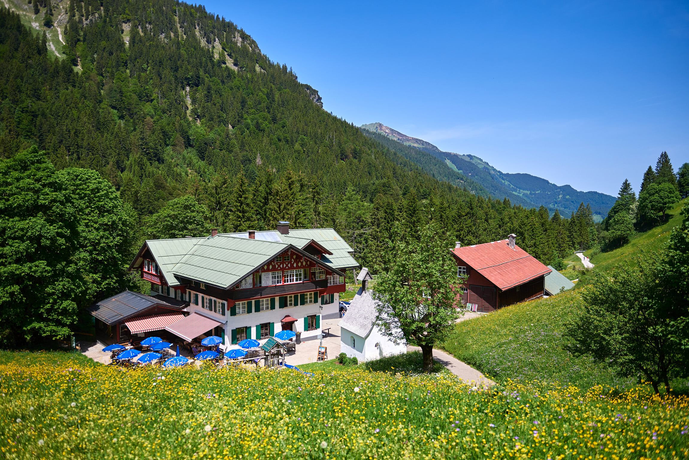 Berggasthof Einodsbach Aussenaufnahme 03